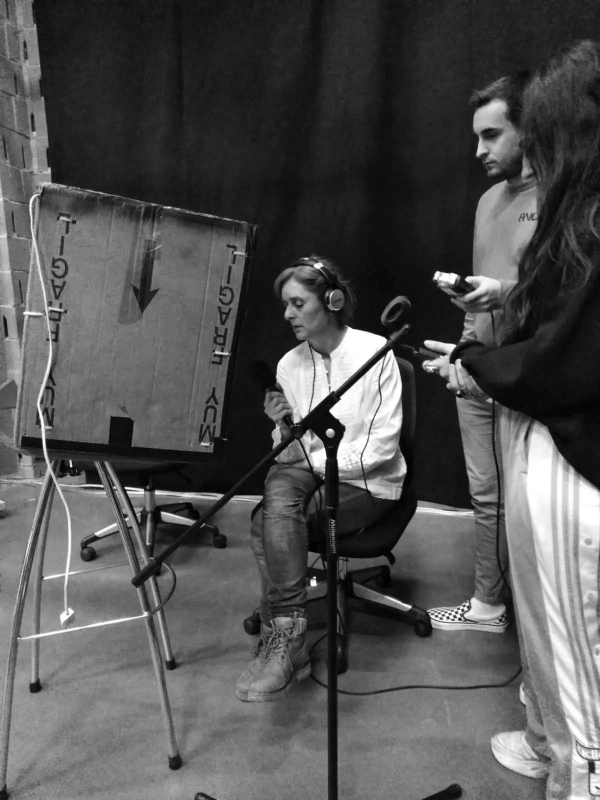 Luisa Valares — estudio bn